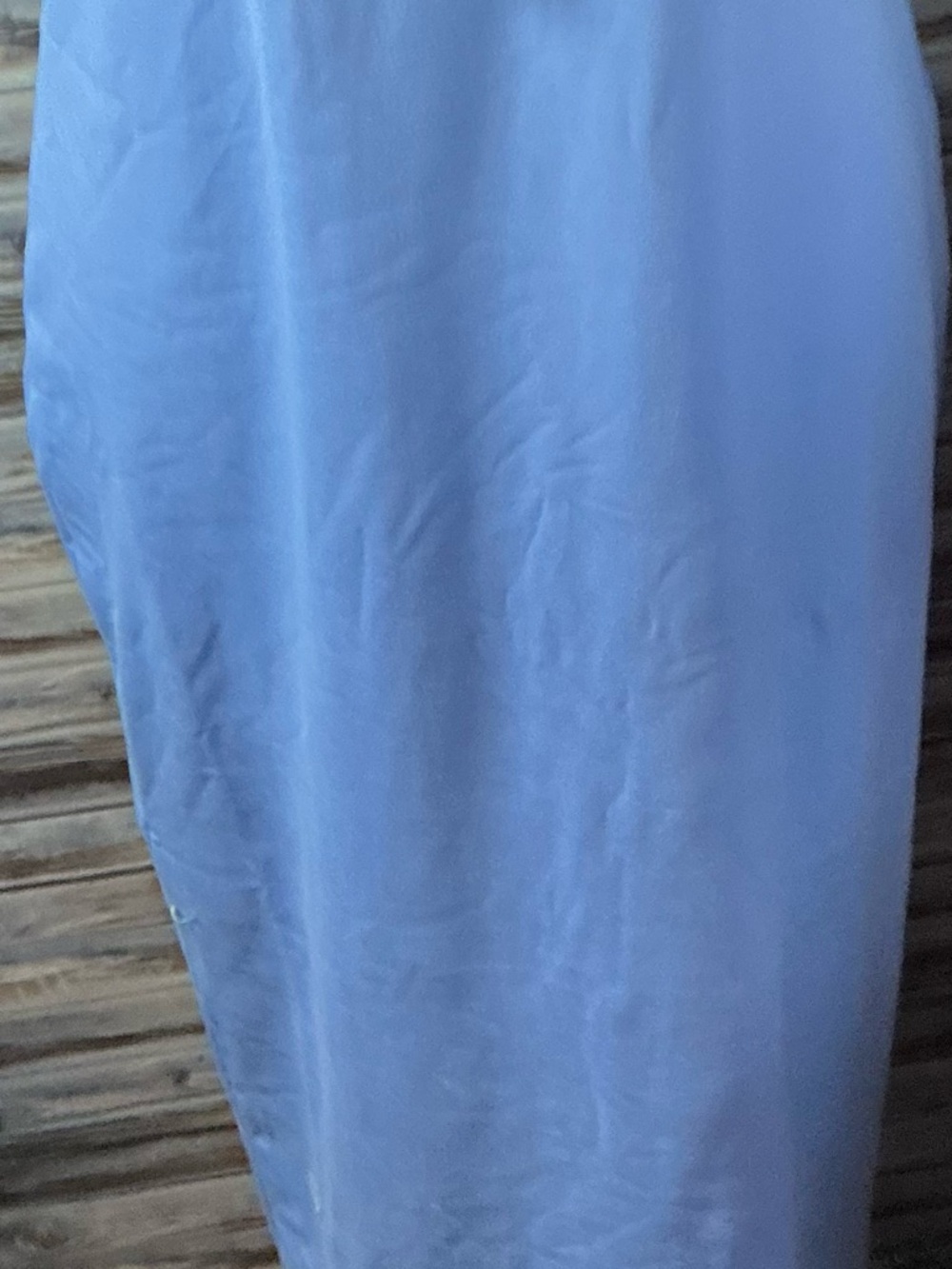 Wild Fable Blue Midi Dress Tie Front Cutout Sleeveless NWT Large - Picture 3 of 12